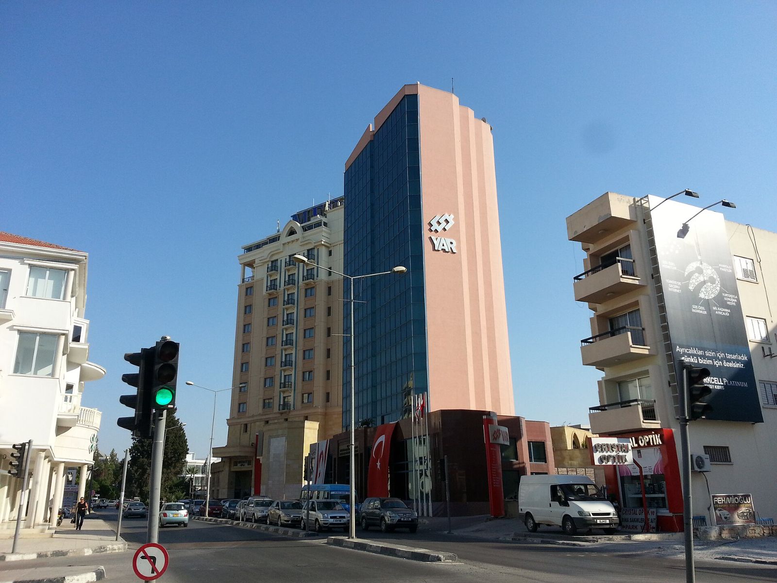 Merit hotel tower in North Nicosia
